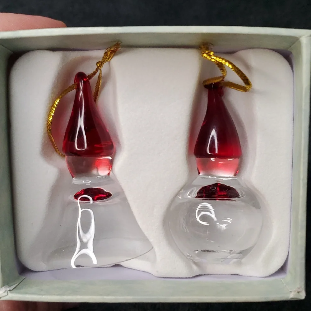 Red Santa Ornaments for Holiday - Picture 1 of 7